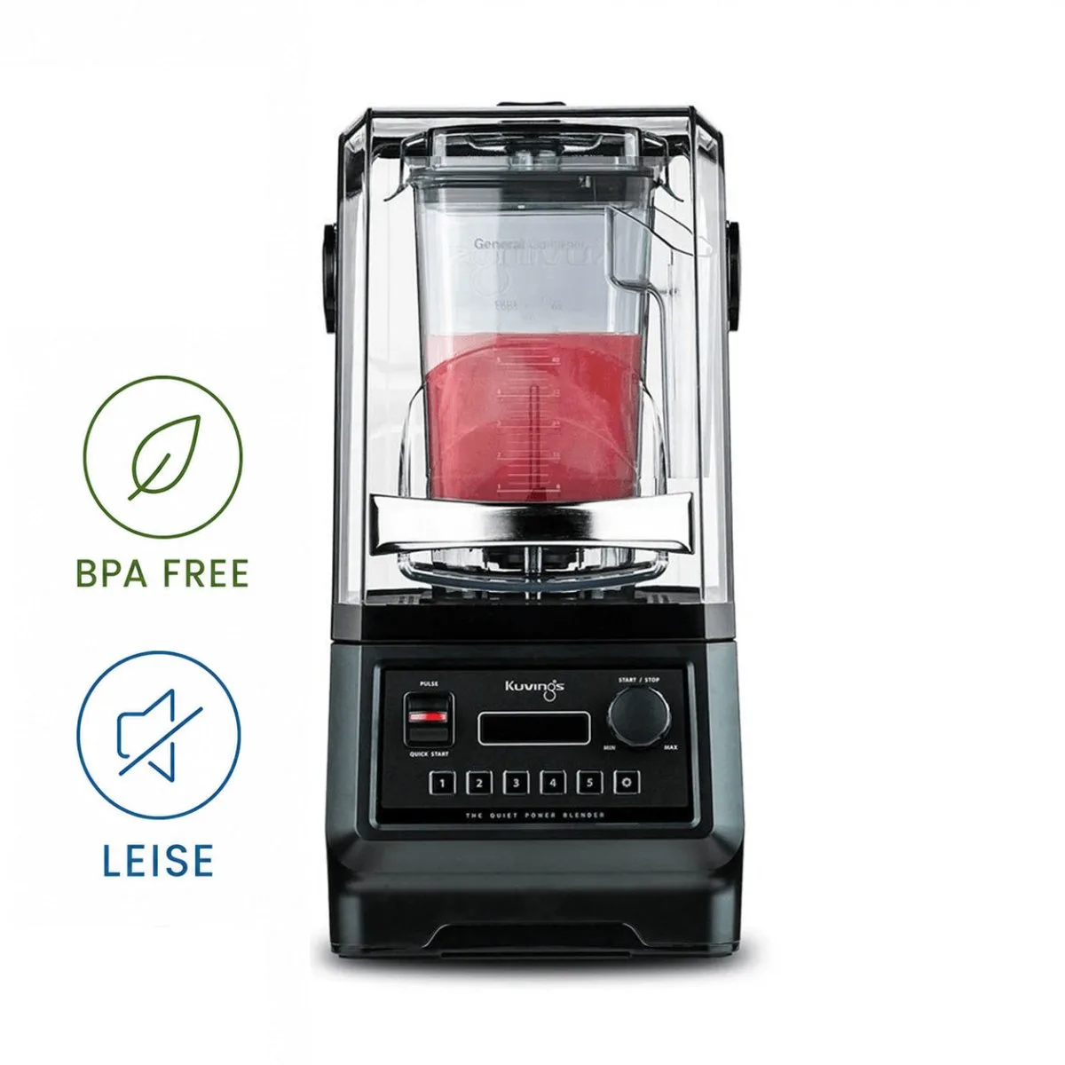 Kuvings CB850 Professional Power Blender in der Frontansicht