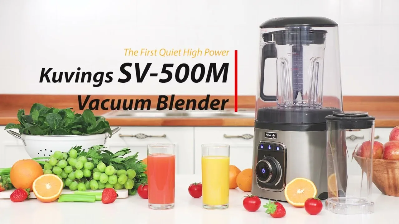 Video: Kuvings SV-500ME Vakuum Blender (2026) im Überblick