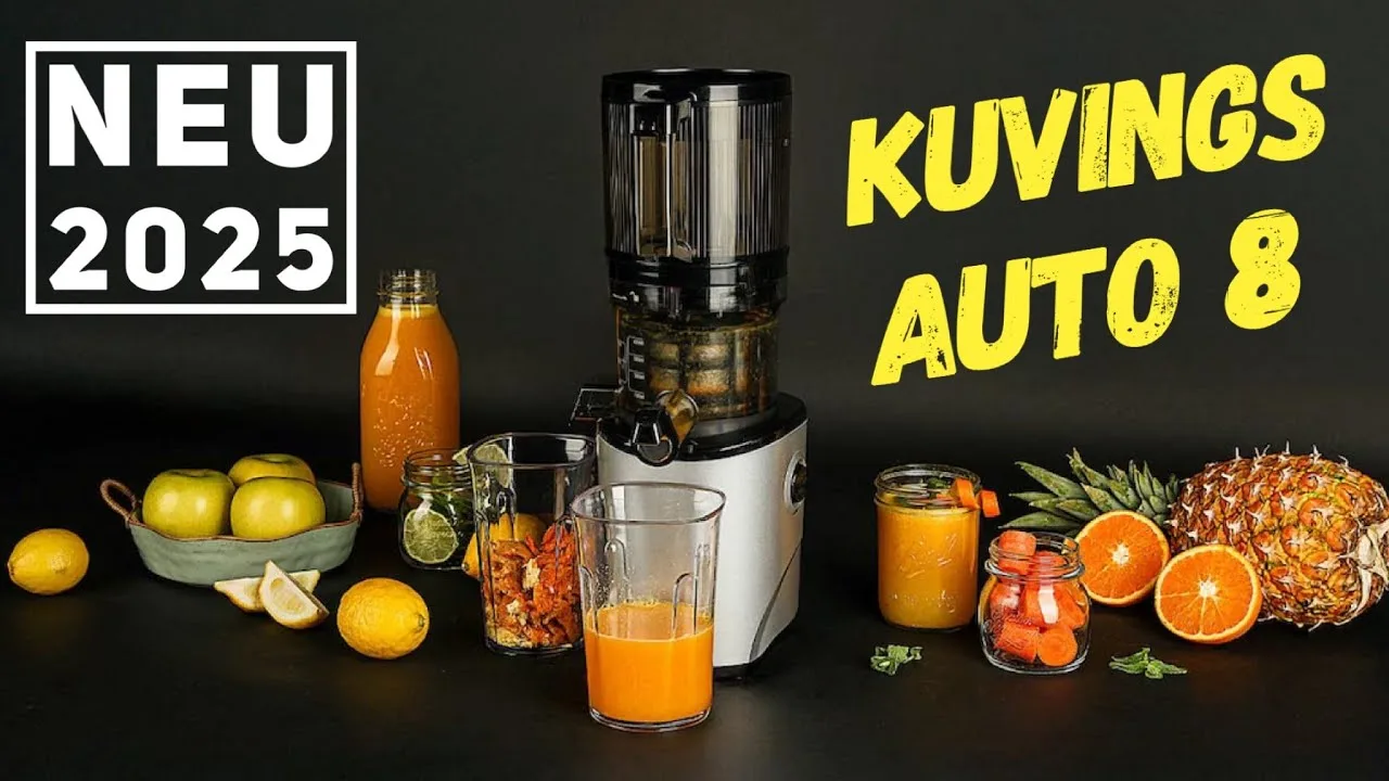 Video: Kuvings AUTO8 Whole Slow Juicer (7. Generation)
