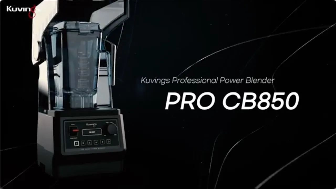Video: Kuvings Professional CB850 Gastro Blender